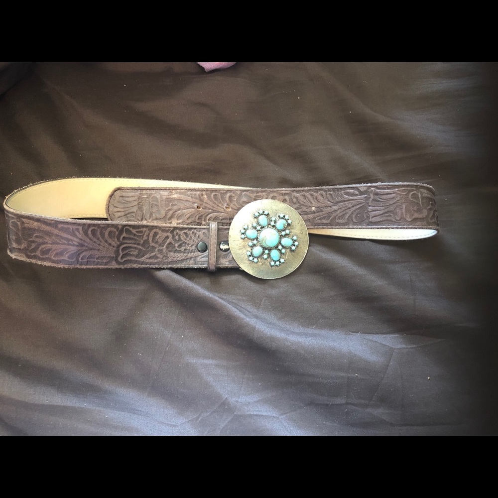 Yochi New York Genuine Leather Belt